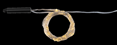 LIVARNO home LED-lichtsnoer 200 LED&apos;s (Lichte staart/zilverdraad)
