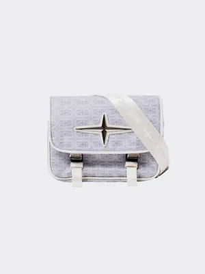 Project X Paris Polaris Monogram Crossbody Bag Heren Wit - Maat One Size - Kleur: Wit | Soccerfanshop