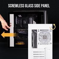 PC-behuizing zonder voeding - BITFENIX Sabre Mesh (zwart) - Medium toren - ATX-formaat - thumbnail