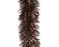 Kaemingk Guirlande lametta glans Espresso 10x270cm - thumbnail