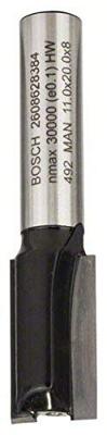 Bosch Accessories 2608628384 Groeffrees Hardmetaal Lengte 51 mm Afmeting, Ø 11 mm Schachtdiameter 8 mm Bosch Accessories 2608628384 Groeffrees Hardmetaal Lengte 51 mm Afmeting, Ø 11 mm Schachtdiameter 8 mm