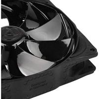 NoiseBlocker NB-eLoop B14-PS Black Edition PC-ventilator Zwart (b x h x d) 140 x 140 x 29 mm - thumbnail