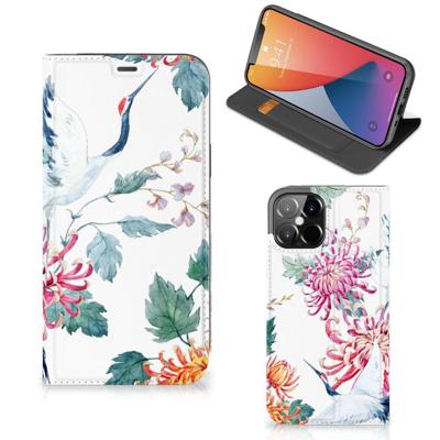 iPhone 12 Pro Max | Hoesje maken | Bird Flowers