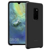 Silicone Car Case - Achterzijde behuizing voor mobiele telefoon - silicone - zwart - voor Huawei Mate 20 - thumbnail