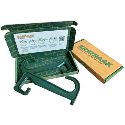 Krathaak | groen (set van 2 haken)