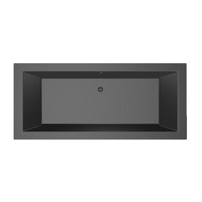 Ligbad Society 180X80X50 cm Ebony Mat Zwart MegaBath