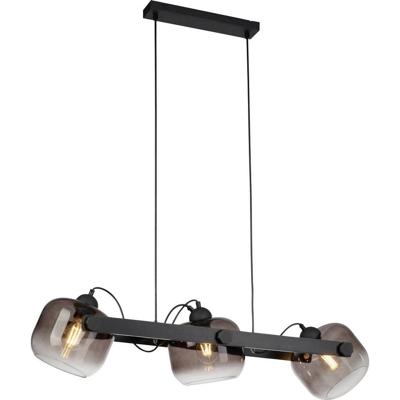 Just Light HanglampCup 2.0 3-lichts smoke glas - 15753-18