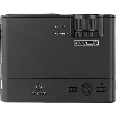 Renkforce RF-PJ-300 Beamer LCD 3200 lm 800 x 480 WXGA Mini-beamer, VGA-ingang, Met afstandsbediening, Geïntegreerde lui