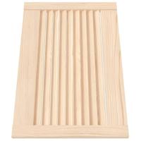 Louvredeuren 2 st 39,5x59,4 cm massief grenenhout - thumbnail