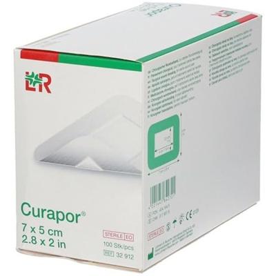 Curapor Verb Chirurg. Steriel 7cmx 5cm 100 32912