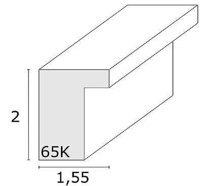 Deknudt S65KQ1 13X13 Wissellijst Papierformaat: 13 x 13 cm Bruin