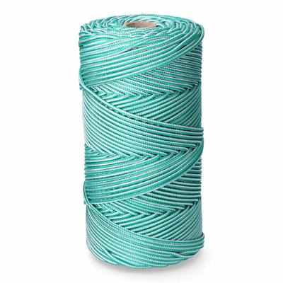 Veter, koord EDM 87914 Wit Groen Polypropyleen 5 mm x 200 m Gevlochten Veter, koord EDM 87914 Wit Groen Polypropyleen 5 mm x 200 m Gevlochten
