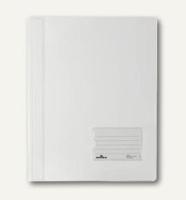 Durable DURALUX 268002 Snelhechtmap Wit DIN A4+ Etiketvenster (90 x 57 mm), Scheurbescherming, Binnentas (achterkant) - thumbnail