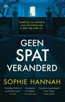 Sophie  Hannah Geen spat veranderd - thumbnail