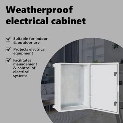 VidaXL Bedieningskast grijs 47 x 20 x 60 cm abs kunststof