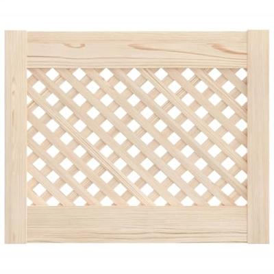 VidaXL Kastdeuren met latwerk 2 st 49,5x39,5 cm massief grenenhout VidaXL Kastdeuren met latwerk 2 st 49,5x39,5 cm massief grenenhout