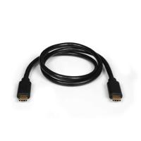 USB-C-kabel - PORT DESIGNS - Type C naar Type C - 1 m - 60 W - Zwart - thumbnail