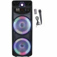 Inovalley Zwart 1000 W Bluetooth luidspreker - thumbnail