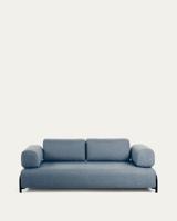 Kave Home 3-zits Bank 'Compo', kleur Blauw - thumbnail
