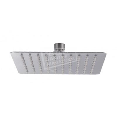 Hoofddouche Wiesbaden Rombo Flat | 20x20 cm | Vierkant | RVS look