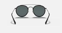 Zonnebril Ray-Ban -0RB3647N-002-R5 51 Black Blue - thumbnail