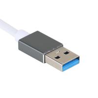 Hub USB iggual IGG319260 Zwart Grijs - thumbnail