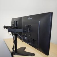 ACT Connectivity Monitorarm op voet, 2 schermen - thumbnail