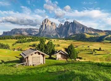Ravensburger Dolomitenidyll of Siusi 500 stukjes - thumbnail