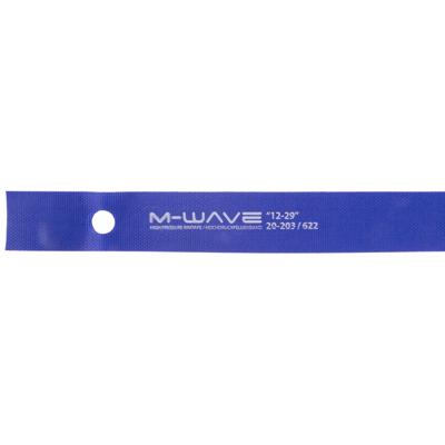 M-Wave Velglint 12-29" rt-hp-glue hoge druk 20 mm - blauw (1 set)