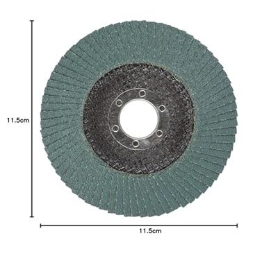 Wolfcraft Slijplamellenschijf | Ø115mm | 80 | 1 stuk - 5652000