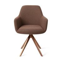 Jesper Home Eetkamerstoel 'Hiroo' Draaibaar, Turn Rose, kleur Rustic Rye - thumbnail