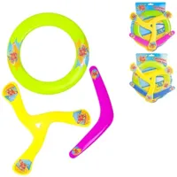 Sun Fun Flying Frisbee set 30 cm assorti set van 3 | 12 stuks - thumbnail