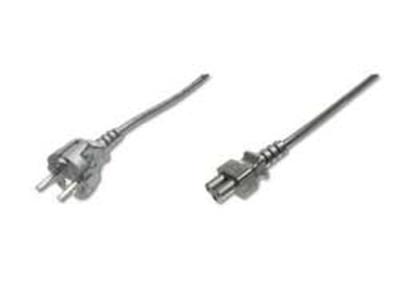 Digitus Stroom Aansluitkabel [1x Randaarde stekker - 1x Apparaatbus C5] 0.75 m Zwart