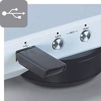 Denon DP-450USB Draaitafel met riemaandrijving Zwart - thumbnail