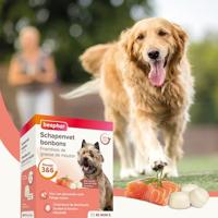 Beaphar Schapenvet Mini bonbons met zalm voor de hond 2 verpakkingen - thumbnail