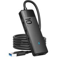Inateck USB-hub met 100 cm kabel, 4 USB-A-poorten, USB 3.2 Gen 2 snelheid - thumbnail