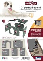 Bama pet kit isolatiepanelen hondenhok medium - thumbnail