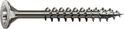100 Spax schroeven 6x60mm RVS A2 deeldraad T30