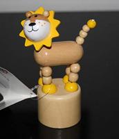 Goki druk en schud wilde dieren figuur - thumbnail