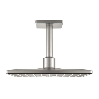 Regendoucheset GROHE Rainshower SmartActive Cube 31 cm met Plafondarm Supersteel