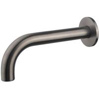 Wiesbaden Baduitloop Rond 20cm Gunmetal - Luxe Inbouw Ontwerp - thumbnail