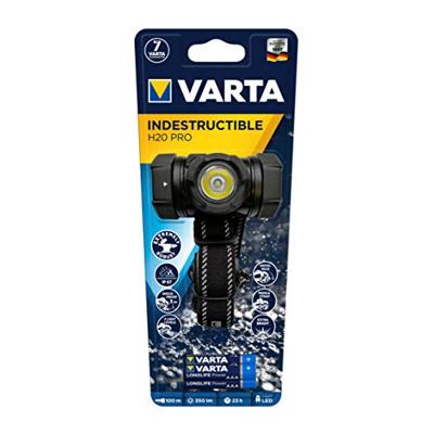 Ledlamp voor op het hoofd Varta H20 PRO IP67 4 W 350 lm