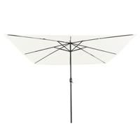 Parasol vierkant met LED-verlichting 295x245 cm zandwit - thumbnail