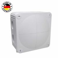 Wiska kabeldoos 560054 incl. 3 wartels PG16 IP67 85x85x51 8 invoeren PG16 - thumbnail