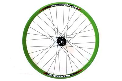 Weinmann DP18 Fixed Gear Voorwiel - Groen Weinmann DP18 Fixed Gear Voorwiel - Groen