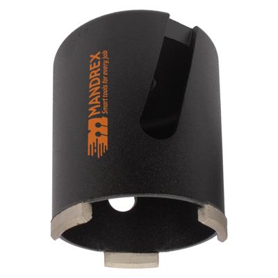 Diamant Dozenboor 68mm Mandrex ConcreteXdry 60mm diep zonder Adapter