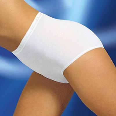 Dames Basic Maxi slip - Taille dames ondergoed katoen - Dames onderbroek - 38 - Wit | Dames slip - Onderbroek - Ondergoed