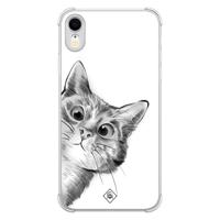 iPhone XR shockproof hoesje - Kat kiekeboe - thumbnail