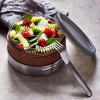 Black+Blum Glazen Lunchkom - Ø140mm - Amandel - thumbnail