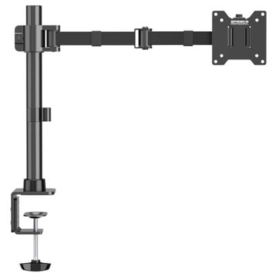 SpeaKa Professional SP-MM-211 Monitor-tafelbeugel 1-voudig 43,2 cm (17) - 124,5 cm (49) Zwart In hoogte verstelbaar, Kantelbaar en zwenkbaar, Draaibaar